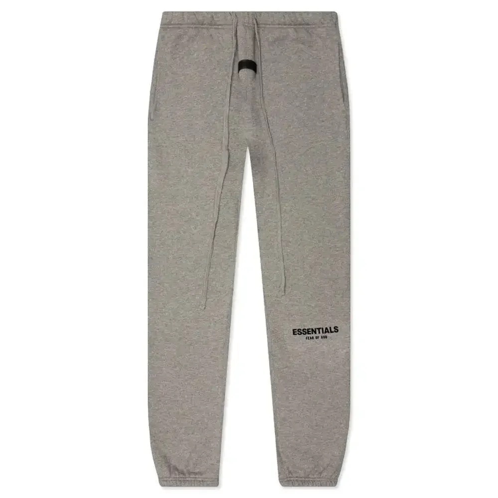 Fear of God ESSENTIALS Gray Logo Sweatpants